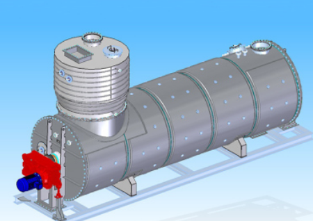 low temperature desolventizing drum