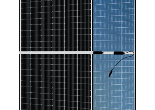 solar panel standing